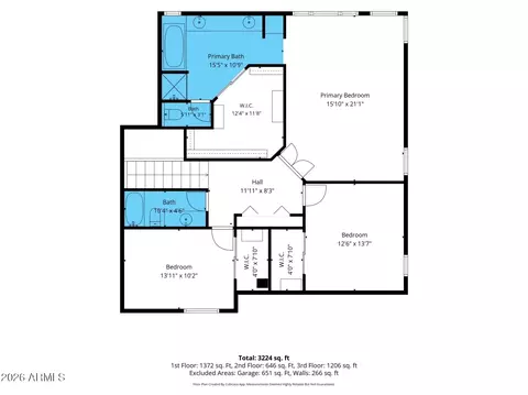 Floorplan - 66 E Julian Dr, Gilbert, AZ 85295 photo 5 of 8