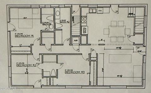 Floorplan - 1031 E 2nd Ave, Mesa, AZ 85204 photo 1 of 1