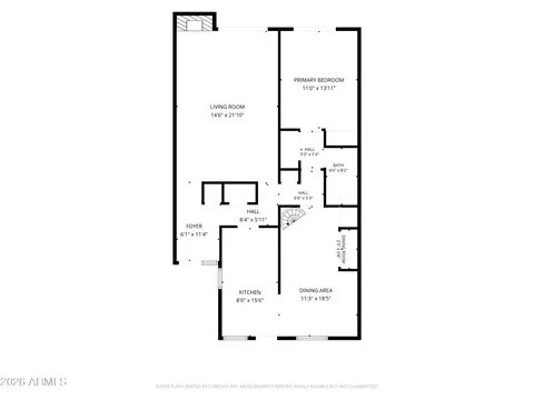 Floorplan - 7 E Loma Ln, Phoenix, AZ 85020 photo 2 of 3