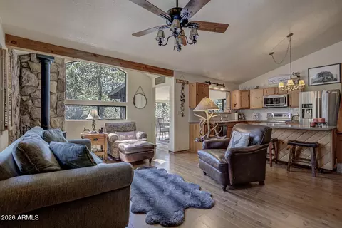 Living - 4705 N Oak Leaf Cir, Pine, AZ 85544 photo 3 of 3