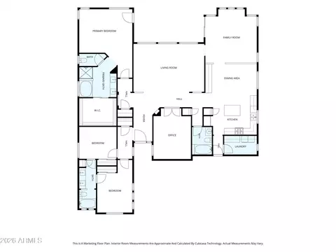 Floorplan - 4342 W Hackamore Dr, Phoenix, AZ 85083 photo 2 of 2