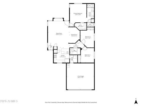 Floorplan - 10058 E Kilarea Ave, Mesa, AZ 85209 photo 1 of 2