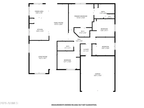 Floorplan - 2871 E Morgan Dr, Gilbert, AZ 85295 photo 1 of 2
