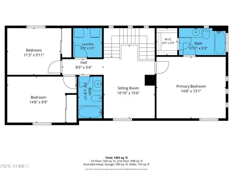 Floorplan - 1322 E Dunbar Dr, Phoenix, AZ 85042 photo 8 of 8
