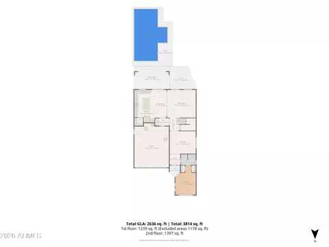 Floorplan - 10213 E Sable Ave, Mesa, AZ 85212 photo 4 of 6