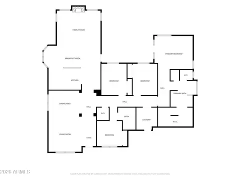 Floorplan - 4420 E Millbrae Ln, Gilbert, AZ 85234 photo 1 of 1
