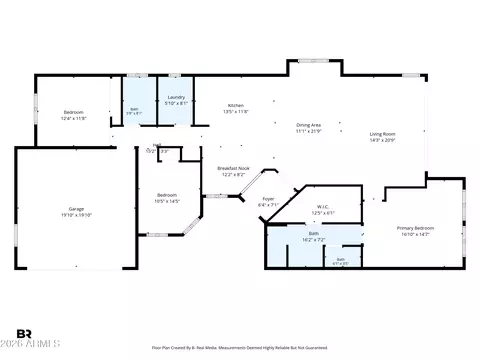 Floorplan - 2152 N 88th St, Mesa, AZ 85207 photo 1 of 1