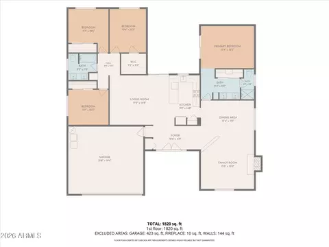 Floorplan - 1905 E Pegasus Dr, Tempe, AZ 85283 photo 1 of 2