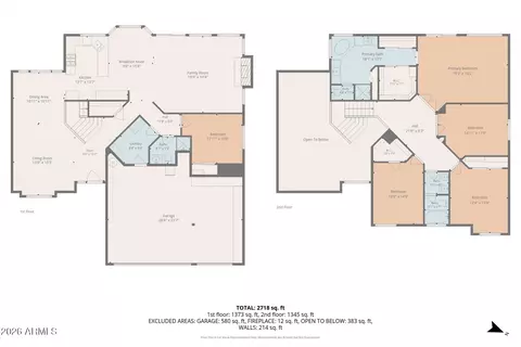 Floorplan - 2239 E Taxidea Way, Phoenix, AZ 85048 photo 1 of 3