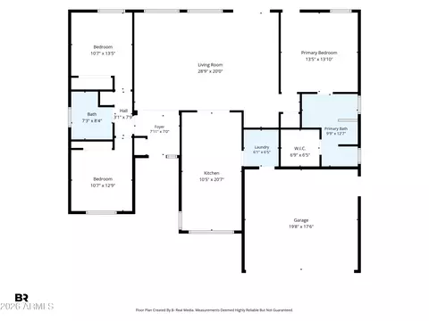 Floorplan - 2313 E Cortez Dr, Gilbert, AZ 85234 photo 1 of 1