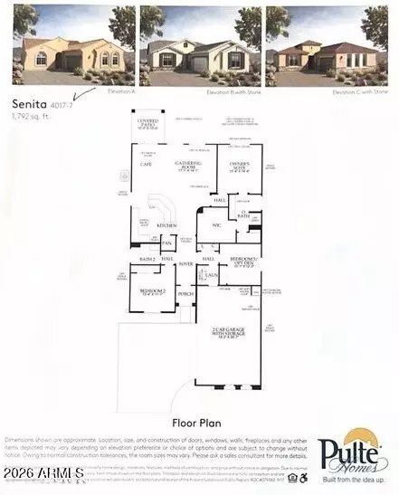 Floorplan - 25958 W Oraibi Dr, Buckeye, AZ 85396 photo 1 of 2