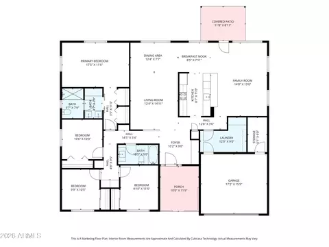 Floorplan - 735 E Manhatton Dr, Tempe, AZ 85282 photo 1 of 1