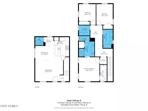 Floorplan - 8319 E Irwin Ave, Mesa, AZ 85209 photo 5 of 8