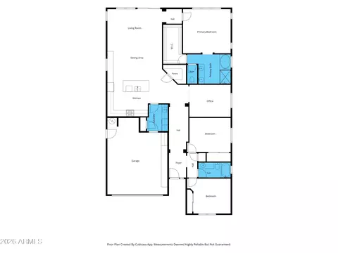 Floorplan - 2688 E Daniel Dr, Gilbert, AZ 85298 photo 2 of 2