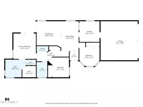 Floorplan - 4345 E Badger Way, Phoenix, AZ 85044 photo 1 of 1