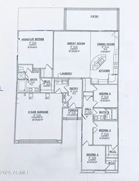 Floorplan - 3115 E Preston St, Mesa, AZ 85213 photo 1 of 1