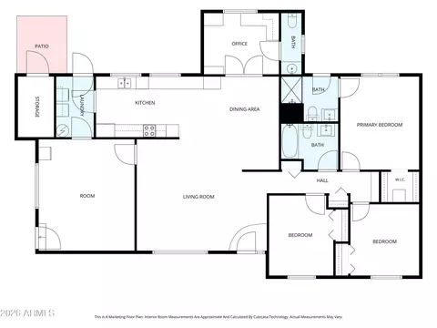 Floorplan - 2922 E Altadena Ave, Phoenix, AZ 85028 photo 2 of 2