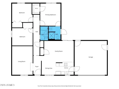 Floorplan - 7613 N 39th Ave, Phoenix, AZ 85051 photo 2 of 2