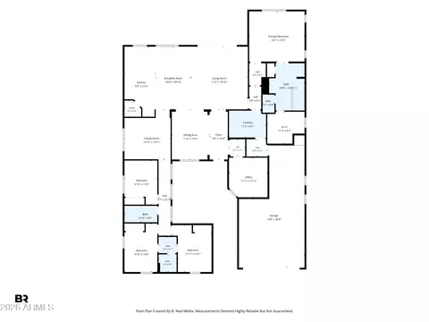 Floorplan - 992 E Parkview Dr, Gilbert, AZ 85295 photo 1 of 1