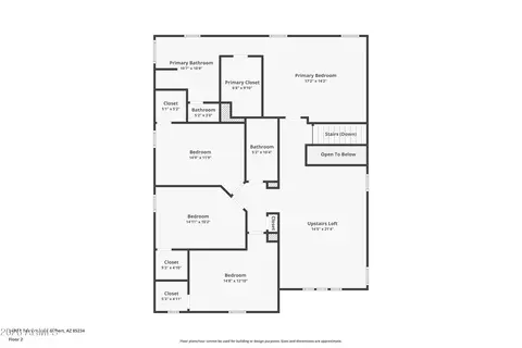Floorplan - 3497 E Terrace Ave, Gilbert, AZ 85234 photo 1 of 2