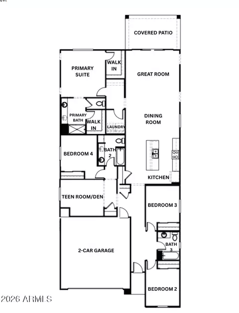 Floorplan - 618 E Piedmont Rd, Phoenix, AZ 85042 photo 1 of 2