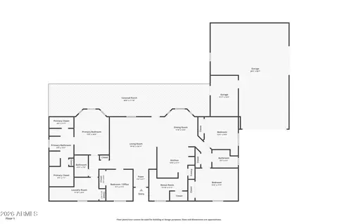 Floorplan - 34841 N 3rd St, Phoenix, AZ 85086 photo 1 of 1