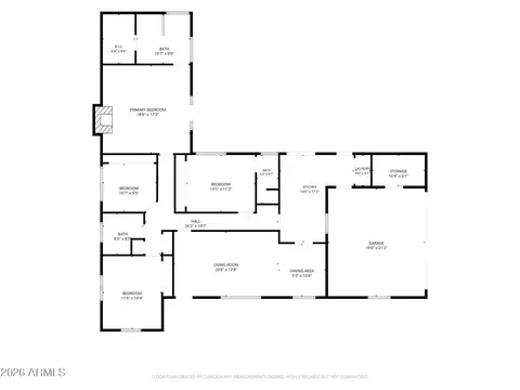 Floorplan - 3101 E Mariposa St, Phoenix, AZ 85016 photo 2 of 2