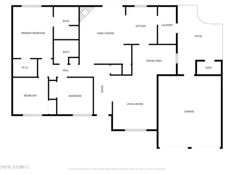 Floorplan - 2206 E Nicolet Ave, Phoenix, AZ 85020 photo 2 of 3