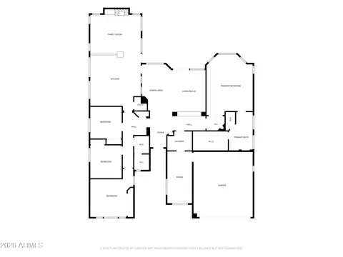 Floorplan - 4010 E Hamblin Dr, Phoenix, AZ 85050 photo 1 of 1