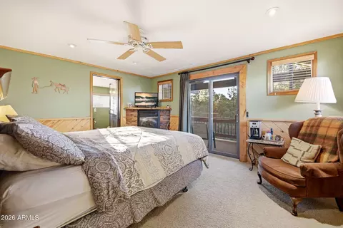 Bedroom - 3161 Trails End --, Overgaard, AZ 85933 photo 5 of 6