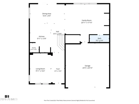 Floorplan - 3773 E Washington Ct, Gilbert, AZ 85234 photo 3 of 4