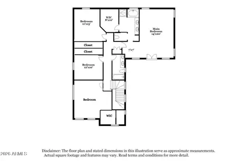 Floorplan - 3817 E Frances Ln, Gilbert, AZ 85295 photo 2 of 2