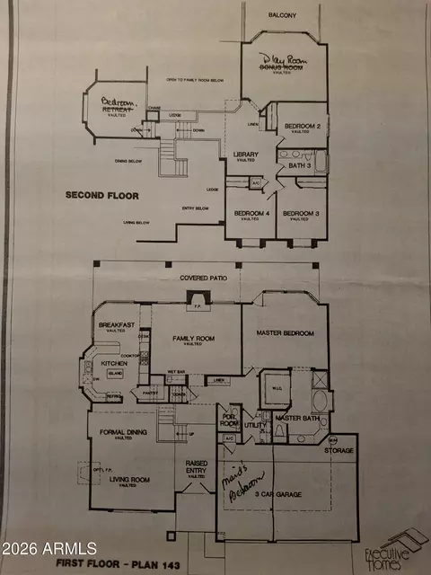Floorplan - 3436 E Desert Willow Rd, Phoenix, AZ 85044 photo 1 of 2