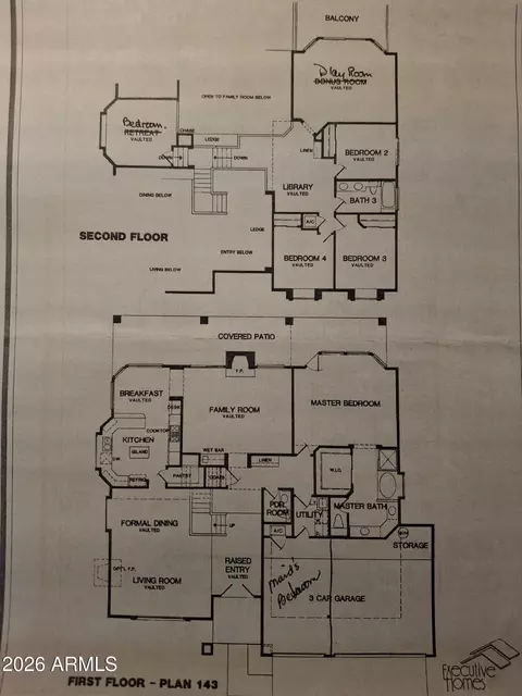 Floorplan - 3436 E Desert Willow Rd, Phoenix, AZ 85044 photo 2 of 2