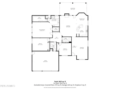 Floorplan - 6456 E Preston St, Mesa, AZ 85215 photo 1 of 1
