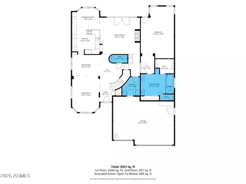Floorplan - 4113 E Glenhaven Dr, Phoenix, AZ 85048 photo 1 of 2