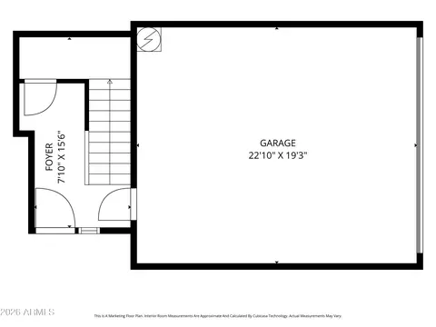 Floorplan - 15550 S 5th Ave #252, Phoenix, AZ 85045 photo 7 of 7