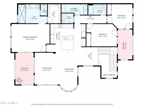 Floorplan - 15550 S 5th Ave #252, Phoenix, AZ 85045 photo 2 of 7