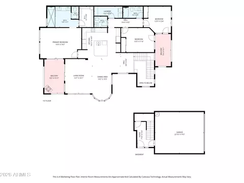 Floorplan - 15550 S 5th Ave #252, Phoenix, AZ 85045 photo 4 of 7