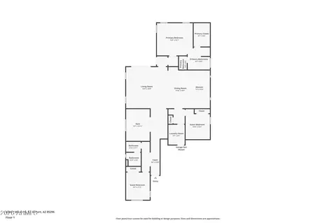 Floorplan - 4385 E Mesquite St, Gilbert, AZ 85296 photo 1 of 1