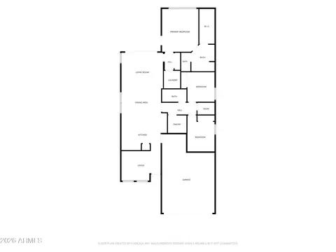 Floorplan - 3020 E Pinto Dr, Gilbert, AZ 85296 photo 1 of 2