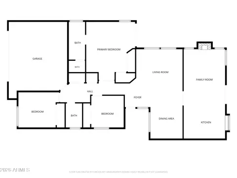 Floorplan - 4350 E Badger Way, Phoenix, AZ 85044 photo 2 of 2