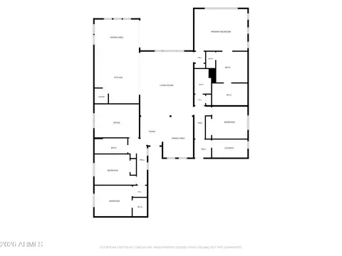 Floorplan - 3646 E Pinto Dr, Gilbert, AZ 85296 photo 1 of 1