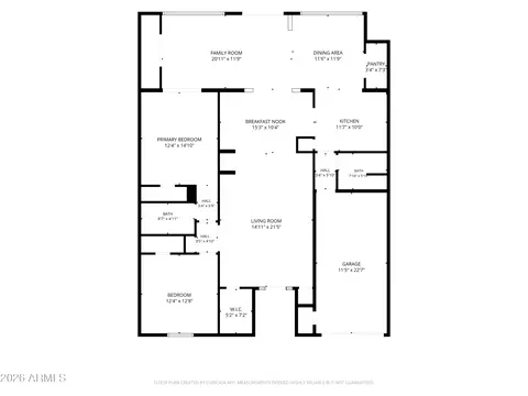 Floorplan - 2075 E Cairo Dr, Tempe, AZ 85282 photo 1 of 1