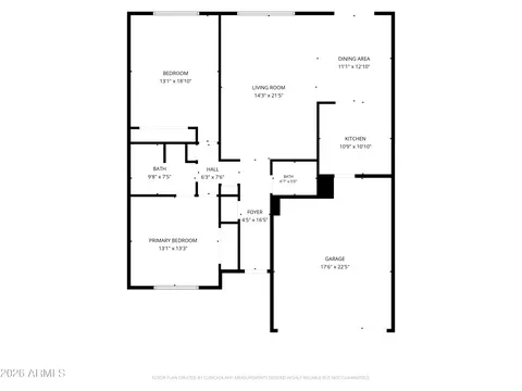 Floorplan - 2073 E Cairo Dr, Tempe, AZ 85282 photo 1 of 1