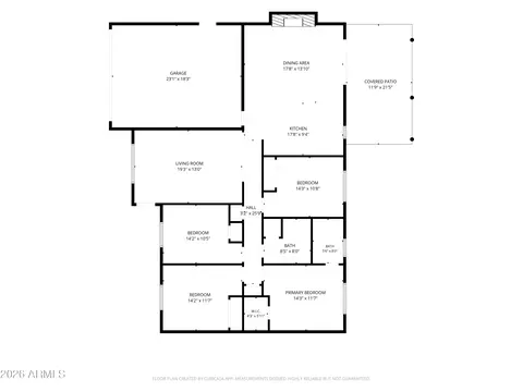 Floorplan - 1506 E Broadmor Dr, Tempe, AZ 85282 photo 1 of 1