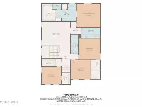Floorplan - 10022 E Revolution Dr, Mesa, AZ 85212 photo 3 of 3