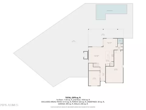 Floorplan - 10022 E Revolution Dr, Mesa, AZ 85212 photo 2 of 3