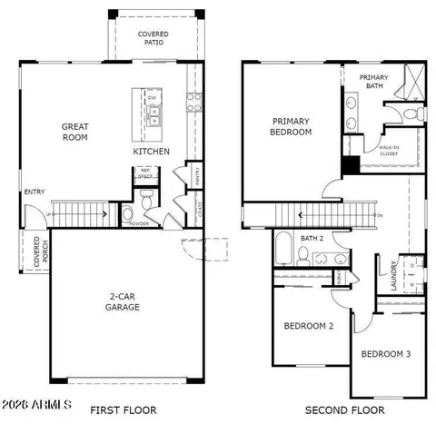 Floorplan - 9349 S Solina Ave, Mesa, AZ 85212 photo 2 of 2