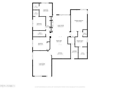 Floorplan - 5515 E Garnet Cir, Mesa, AZ 85206 photo 1 of 1
